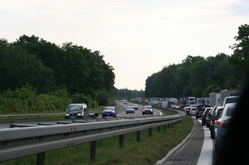 Mehrere Sperrungen auf der A4 nahe Bautzen