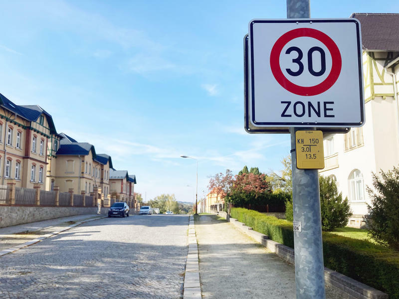 Tempo-30-Zonen in Bautzen zum Abschluss gebracht