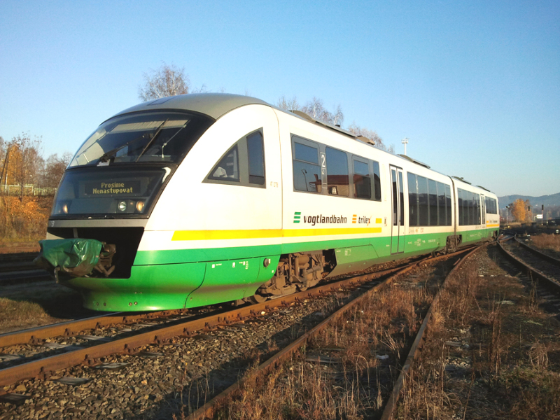 Defekte Maschine blockiert Bahnstrang