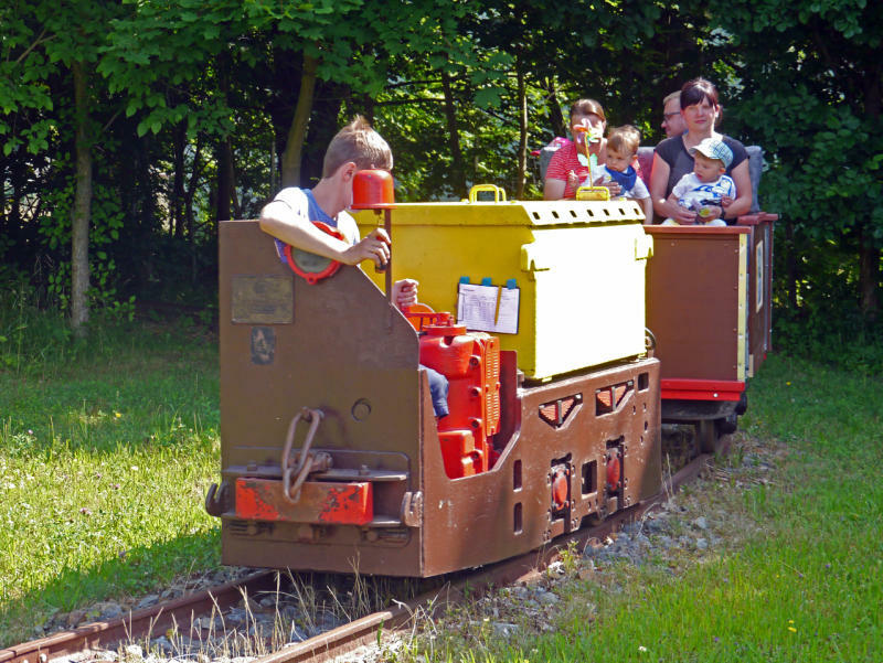 Vereinsfest bei der Olbersdorfer Grubenbahn