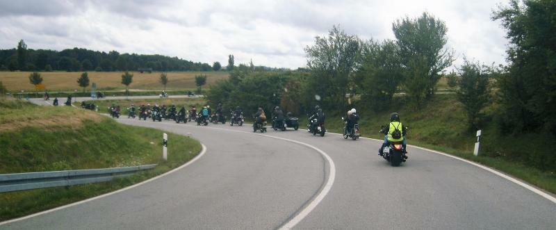 Motorradausfahrt nach Oppach am 24. August