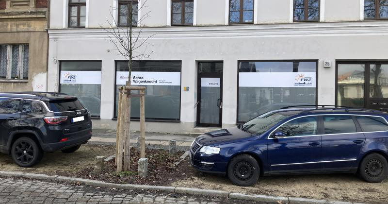 Arbeitsbeginn im neuen BSW-Büro in Görlitz 