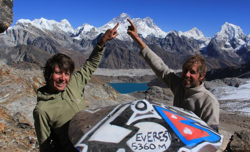 Per Fahrrad durch den Himalaya