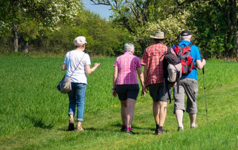 Auf Wanderung beim Elstraer Frühlingstest!