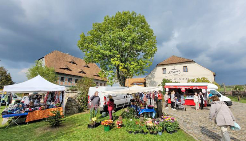 Beim Herbstmarkt über Gott und die Welt schwatzen