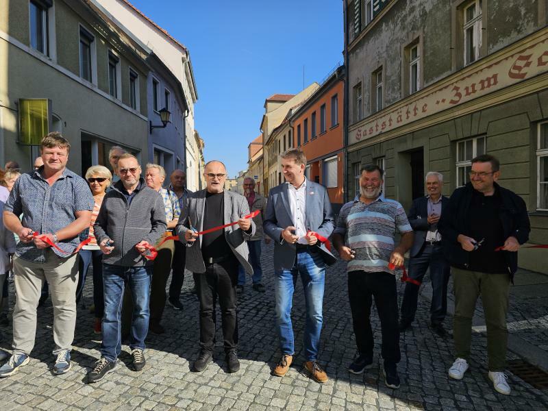 Die Hoyerswerdaer Straße  ist wieder frei