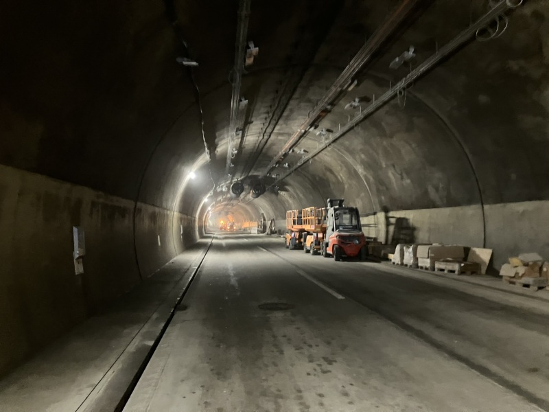 Tunnelsperrung in der Nacht vom 26. auf den 27.