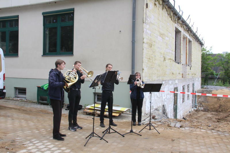 Spatenstich für die neue Musikschule in Bautzen