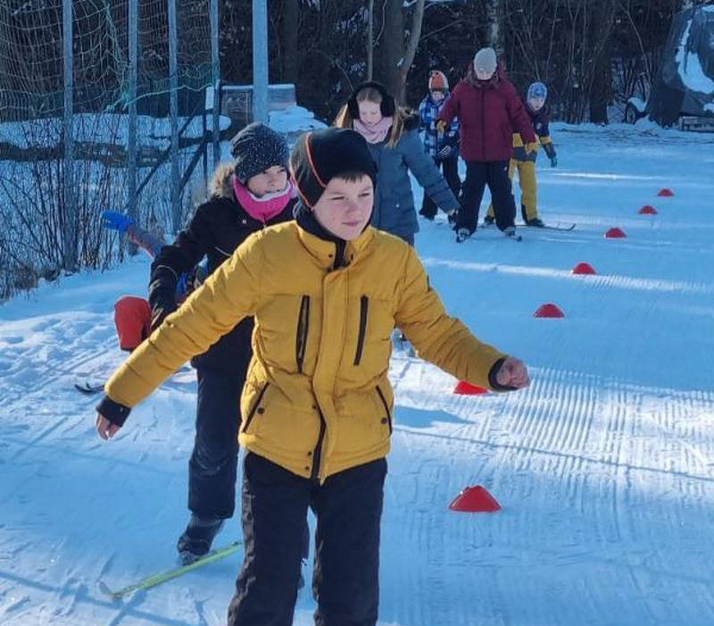 Kinder können im Camp Sportarten ausprobieren