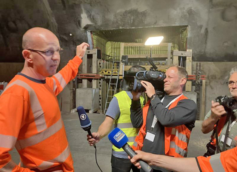 Licht am Ende des Königshainer Tunnels