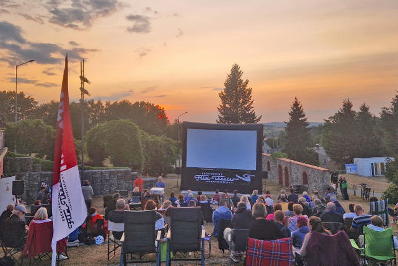 Open-Air-Kino auf dem Eiskellerberg Neugersdorf