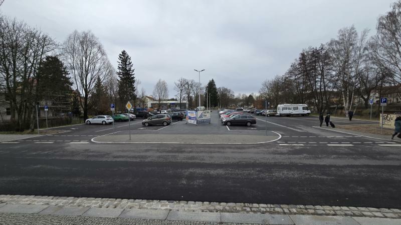 Parkplatz Herrmannstraße in Bischofswerda wieder freigegeben