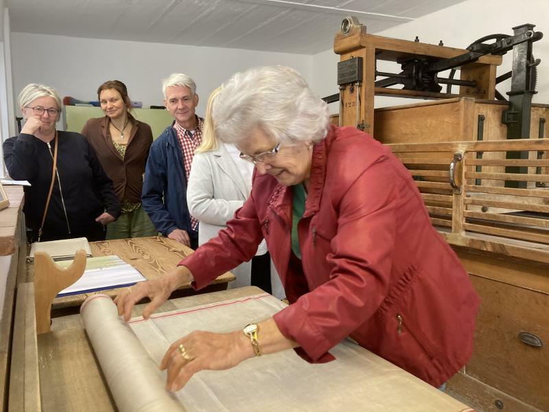 Wäscherolle zeigt sich in Bautzen als offenes Denkmal