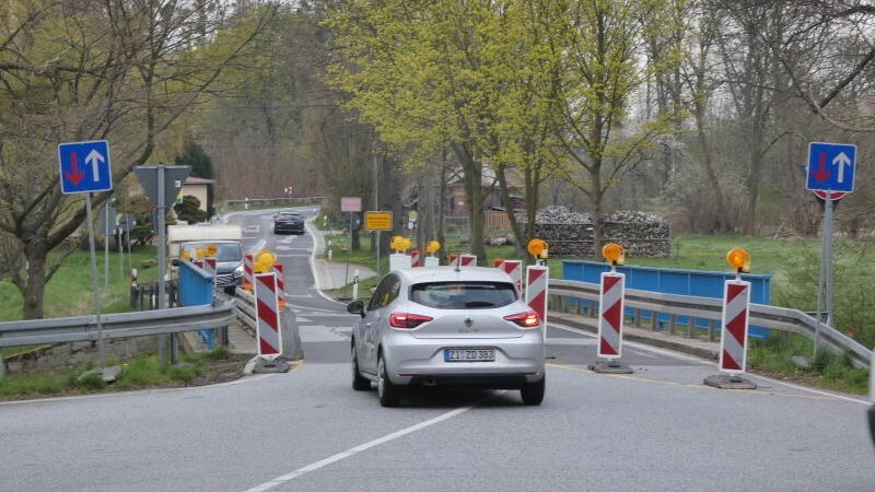 Brücke in Wasserkretscham wieder frei für Verkehr