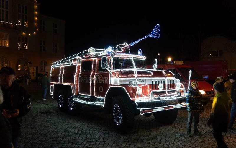 Weihnachtsfeuerwehr und neue Stollenaktion