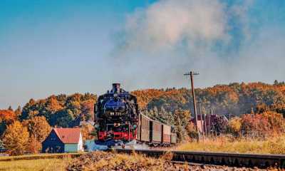 Herbstsaison bei der Zittauer Schmalspurbahn