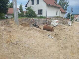 Straßenbau in Brießnitz schreitet voran