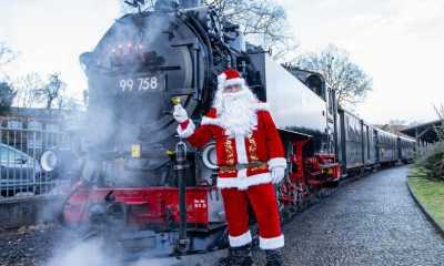 Heiligabend bei der Zittauer Schmalspurbahn